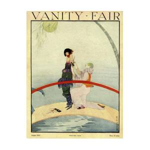 A Magazine Cover For Vanity Fair Of A Woman by Rita Senger