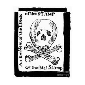 Stamp Act: Cartoon, 1765 Photograph by Granger | Fine Art America