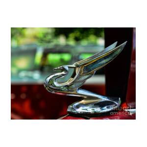 1934 Chevrolet Flying Eagle Hood Ornament. Classic vintage American car -  Stock Image