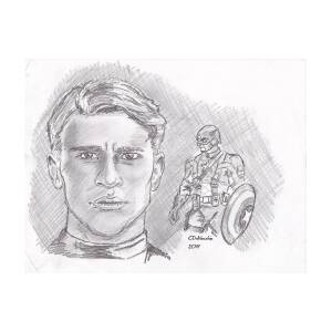 How To Draw Captain America, Step by Step, Drawing Guide, by artistperson95  - DragoArt
