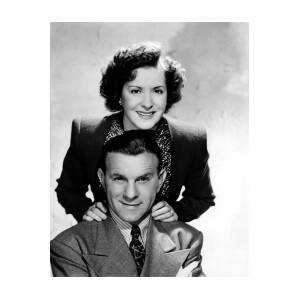 GEORGE BURNS AND GRACIE ALLEN 8X10 CLASSIC PHOTO 0001 
