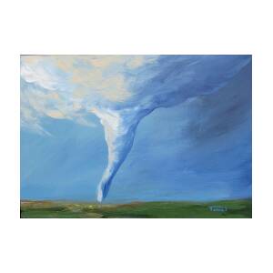Tornado Storm Tropical cyclone, Hand-painted tornadoes, watercolor