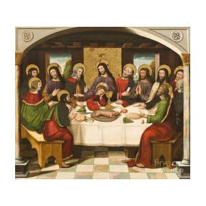 The Last Supper by Master of Portillo Jigsaw Puzzle by Master of Portillo -  Pixels Puzzles