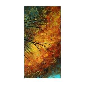 Abstract Landscape Art PASSING BEAUTY 5 of 5 Painting by Megan Aroon ...