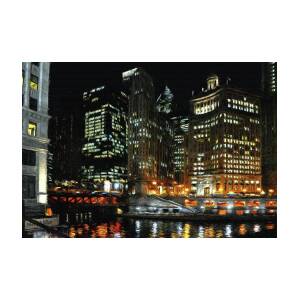 Chicago River Crossing Painting by Jeffrey Kolker - Fine Art America