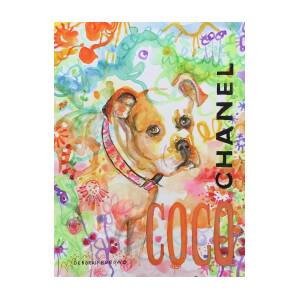 Coco Chanel Painting by Deborah Burow - Fine Art America