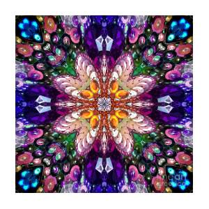 Mosaic Style Digital Art, Kaleidoscope, Transforming Art, Adult