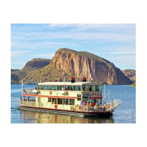 Dolly Steamboat on Canyon Lake Photograph by Doug Ward - Pixels