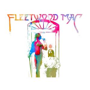 Fleetwood Mac Album Cover Watercolor Digital Art By Dan Sproul