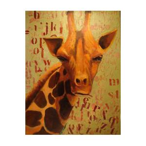 How Do You Spell Giraffe? Mixed Media by Buff Holtman - Pixels