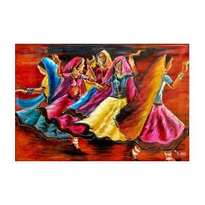 indian folk dance paintings