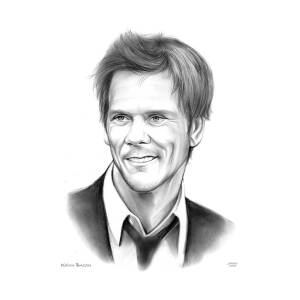 Kevin Bacon Drawing by Greg Joens - Fine Art America
