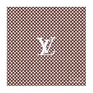 LV Polka Pattern Brown T-Shirt by Ahmad Djailani - Pixels