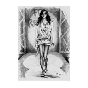 Drawing Mannequin - Pencil Drawing Art Print for Sale by BrittaniRose