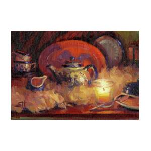 Polish Pottery Painting By Steve Henderson