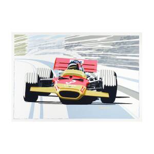 Rindt Remembered 2 Painting by Arthur Benjamins - Fine Art America