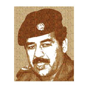 Scrabble Saddam Hussein Digital Art by Gary Hogben - Pixels