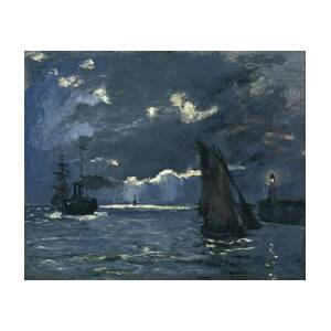 Claude Monet Seascape Night Effect Weekender Bag