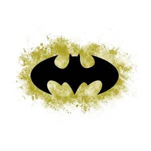 Spray Paint Batman Logo Painting by Fsg - Fine Art America