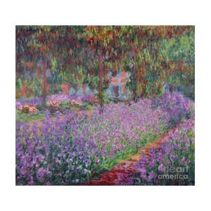 The Artists Garden at Giverny Painting by Claude Monet - Fine Art America