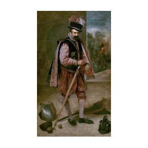 The Buffoon don Juan de Austria Painting by Diego Velazquez