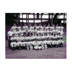 Brooklyn Dodgers team photo, 1955. News Photo - Getty Images