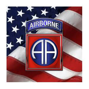 American Flag Patch (Wavy) - 82nd Airborne Division Museum