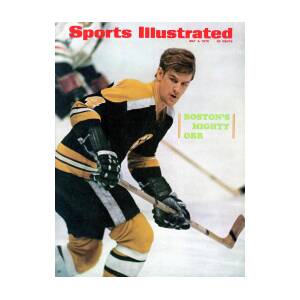 Bobby Orr Boston Bruins 1969-70 jersey artwork, This is a h…