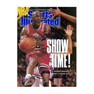 Chicago Bulls Michael Jordan, 1989 Nba Eastern Conference Sports  Illustrated Cover Metal Print by Sports Illustrated - Sports Illustrated  Covers