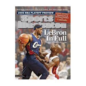 Cleveland Cavaliers LeBron James, 2007 Nba Eastern Sports Illustrated Cover  by Sports Illustrated