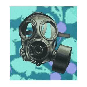 Gas Mask Painting By Stephen Hall
