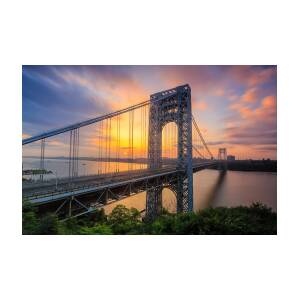 George Washington Bridge Photograph by James Bian - Fine Art America