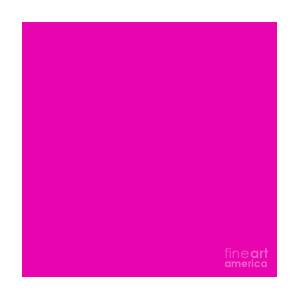 Hot Pink by Delynn Addams Solid Colors for Home Interior Decor