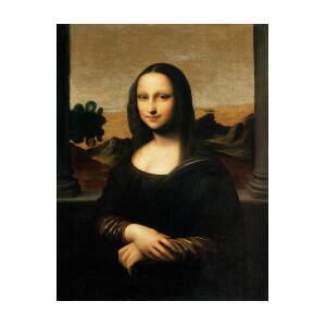 Isleworth Mona Lisa - Earlier Version Painting by Leonardo da Vinci ...