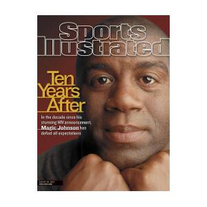Los Angeles Lakers: Magic Johnson May 1985 Sports Illustrated Cover - –  Fathead