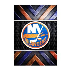 14K White Gold NHL LogoArt New York Islanders XS Pendant 4W001ISL