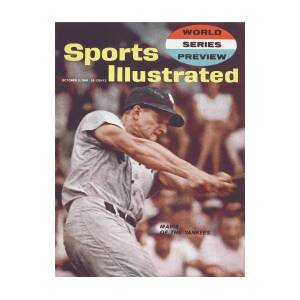 New York Yankees Roger Maris, 1961 World Series Preview Sports Illustrated  Cover by Sports Illustrated