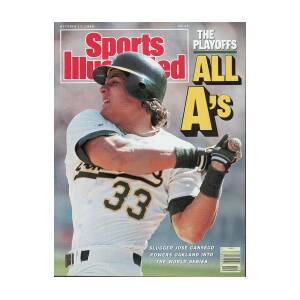 Oakland Athletics Jose Canseco, 1988 Al Championship Series Sports  Illustrated Cover Photograph by Sports Illustrated - Pixels