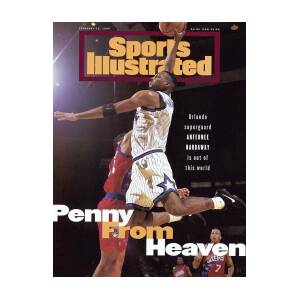 Orlando Magic Penny Hardaway Sports Illustrated Cover Framed Print