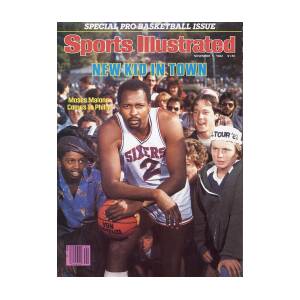 Philadelphia 76ers Sports Illustrated A 1982 Moses Malone November 1 