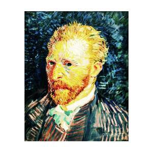 Self Portrait by Van Gogh Painting by Vincent Van Gogh