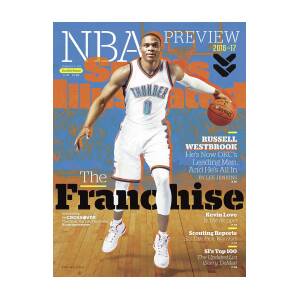 Russell Westbrook, The Franchise 2016-17 Nba Basketball Sports Illustrated  Cover Framed Print by Sports Illustrated - Sports Illustrated Covers