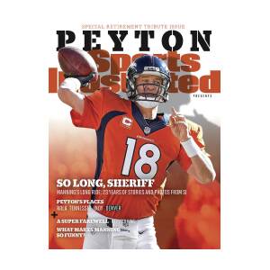 2016 Peyton Manning Tennessee Vols Sports Illustrated Retirement Tribute Issue 