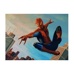 Stan Lee And Spiderman - Diamond Paintings 