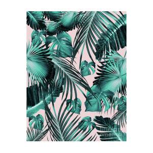 Tropical Jungle Leaves Dream #10 #tropical #decor #art Mixed Media by ...