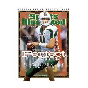 Ken Dorsey Autographed Miami Hurricanes Sports Illustrated Commemorative Issue Beckett Authenticated 