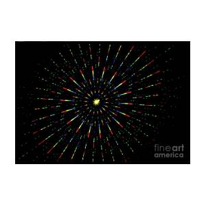 White Laser Light Through Holographic Diffraction Photograph by Bill  Reber/eve Ritscher Associates/science Photo Library - Fine Art America