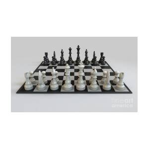 Chess Board Setup #1 Digital Art by Allan Swart - Pixels