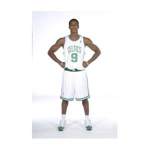 Vintage Adidas Boston Celtics Rajon Rondo NBA Basketball 