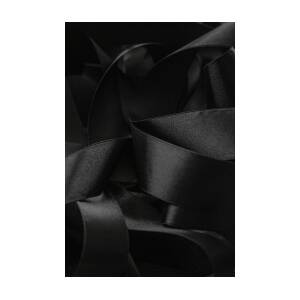 Black silk ribbon as background, abstract and luxury brand desig -  SuperStock